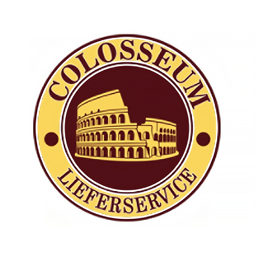 Colosseum Pizza Service logo.